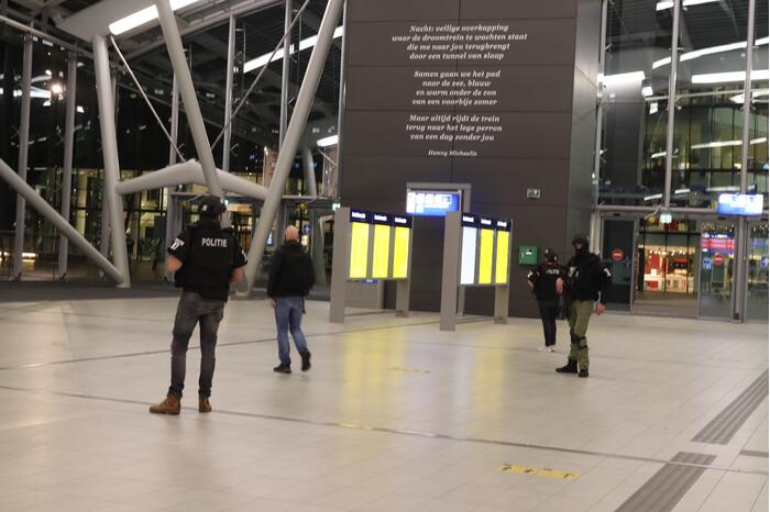 Centraal Station Utrecht ontruimd na bommelding