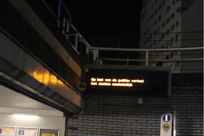 Centraal Station Utrecht ontruimd na bommelding