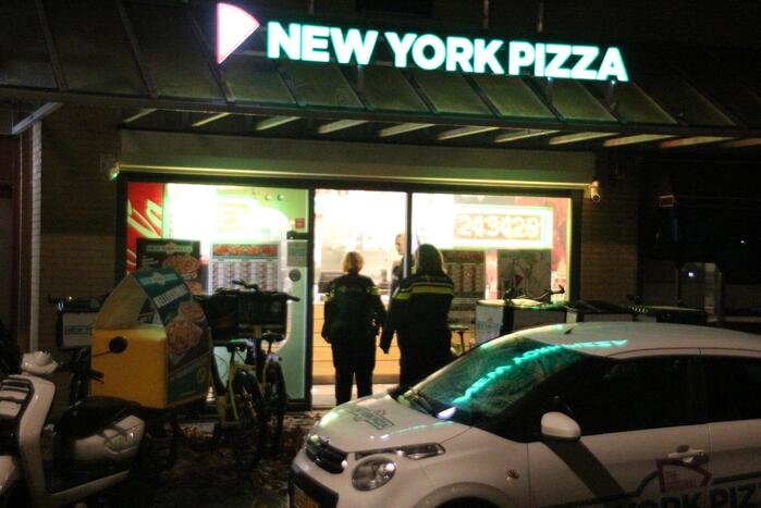 Overval op vestiging New York Pizza