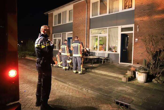 Persoon gewond bij brand in woning
