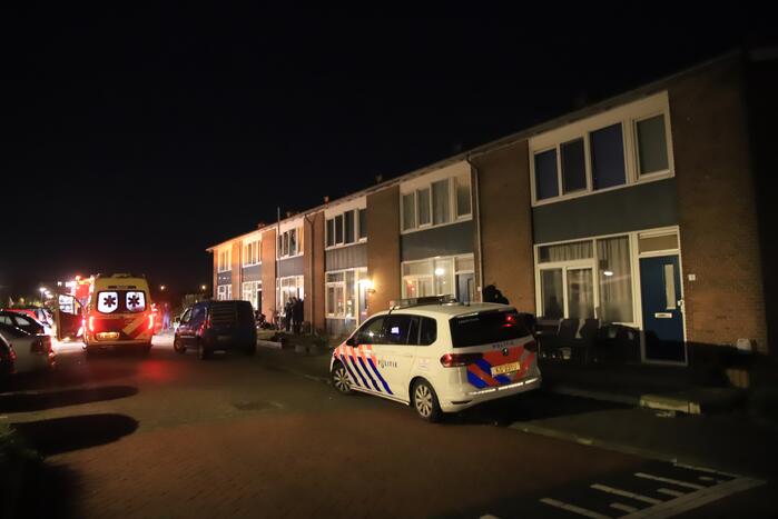 Persoon gewond bij brand in woning