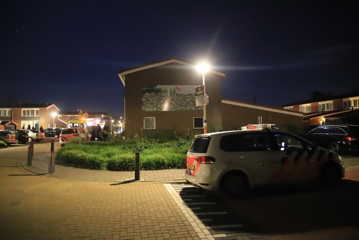 Persoon gewond bij brand in woning