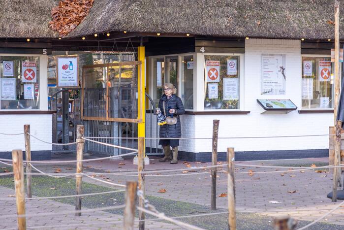 Protestactie tegen doodgeschoten chimpansees DierenPark Amersfoort