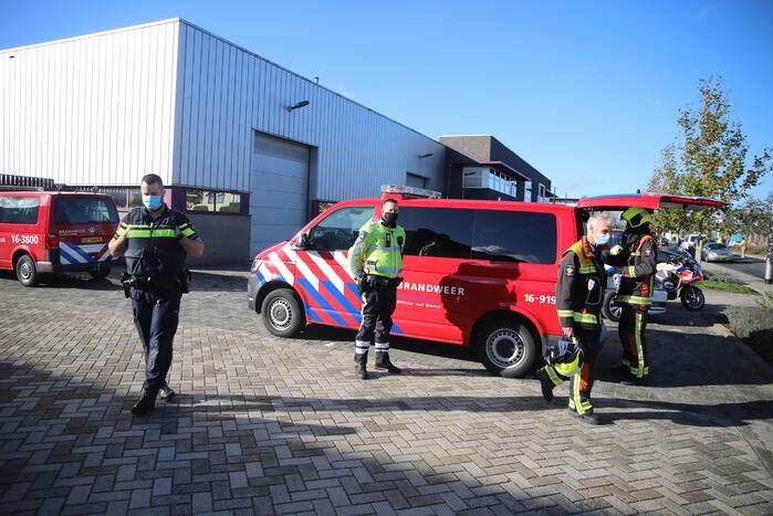 Day after grote brand ijzerwarenbedrijf Isero