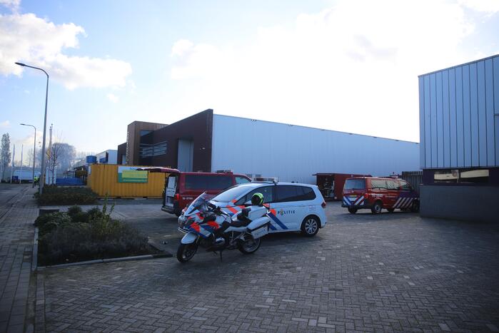 Day after grote brand ijzerwarenbedrijf Isero