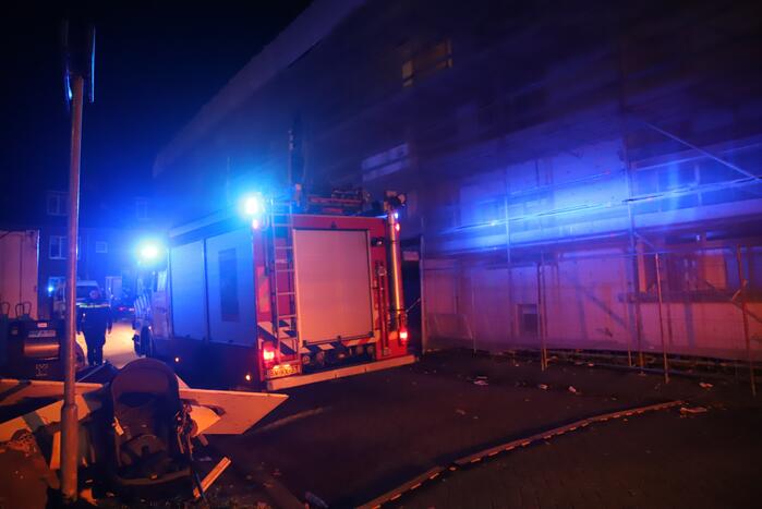 Brand in appartementencomplex