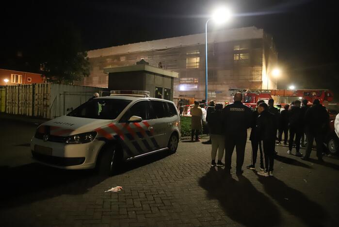 Brand in appartementencomplex