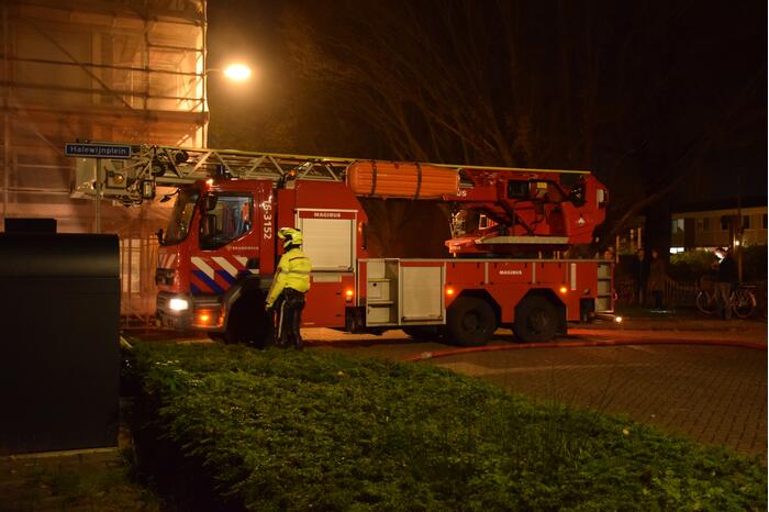 Brand in appartementencomplex