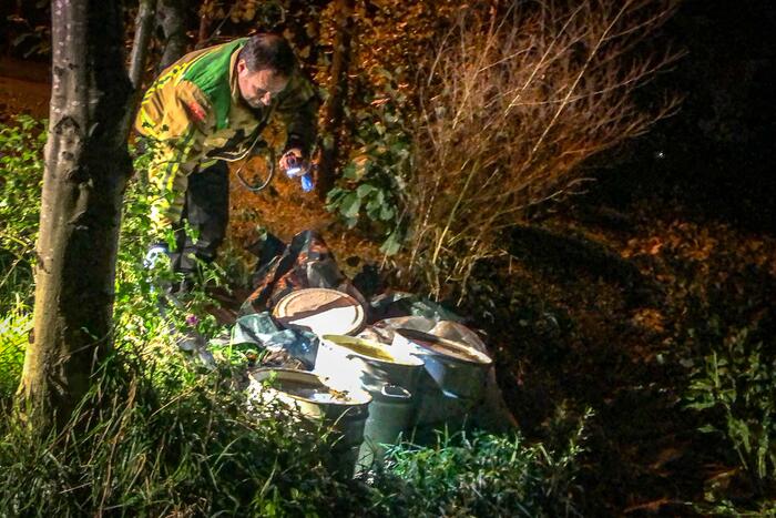 Onderzoek naar mogelijke drugsdumping