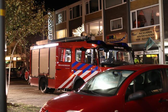 Woningbrand blijkt brandende houtkachel