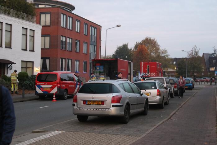 Traumahelikopter ingezet bij woningbrand
