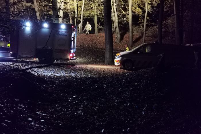 Persoon gewond na aanrijding op het spoor