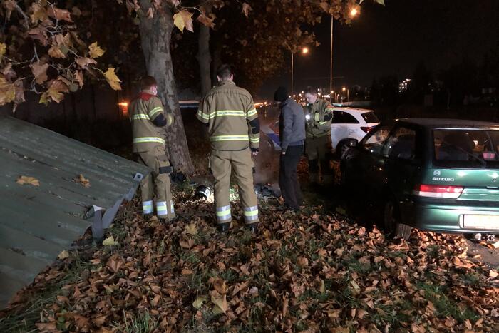 Autobrand blijkt buitenbrand