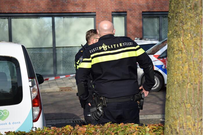 Corona-sneltestlocatie verwoest met zwaar vuurwerk