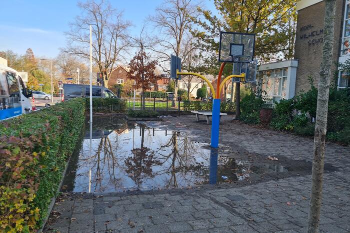 Waterleiding beschadigd door boorwerkzaamheden