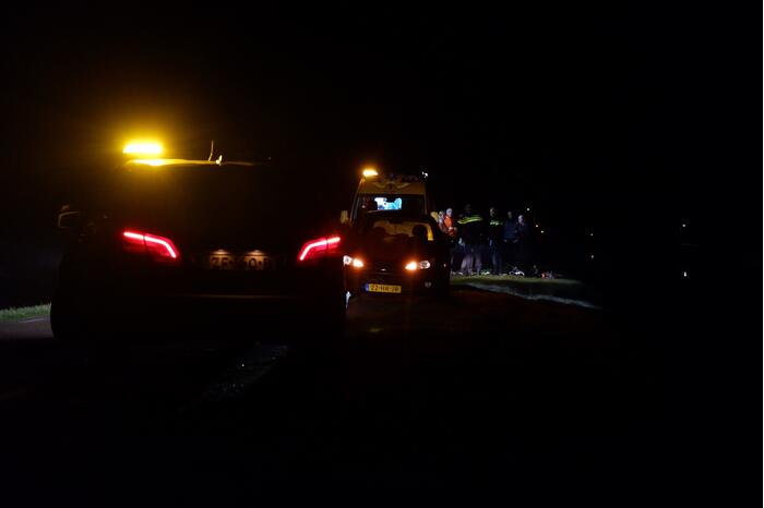 Fietser gewond na aanrijding met auto