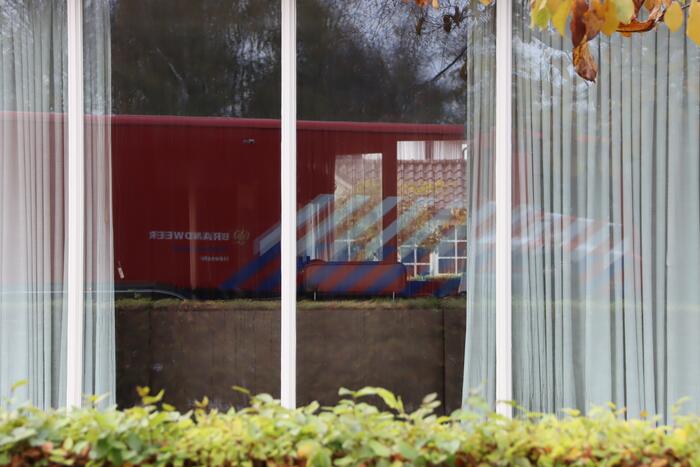 Grote schade na brand in garagebox