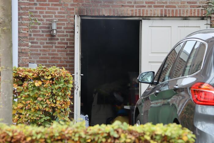 Grote schade na brand in garagebox