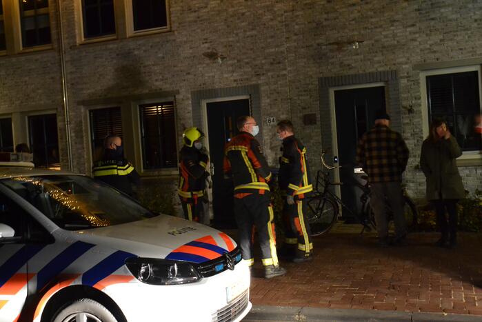 Bewoner buitengesloten van woning