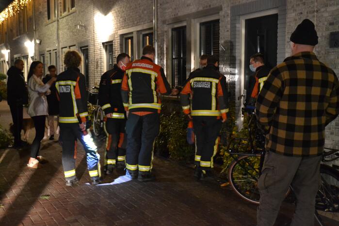 Bewoner buitengesloten van woning