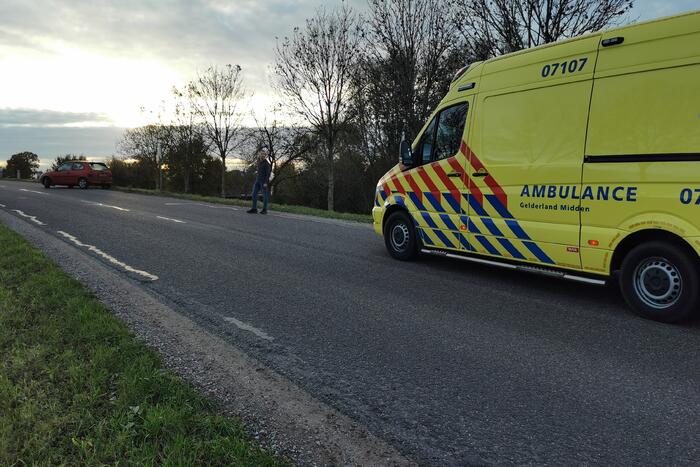Flinke schade door botsing tussen fiets en personenvoertuig