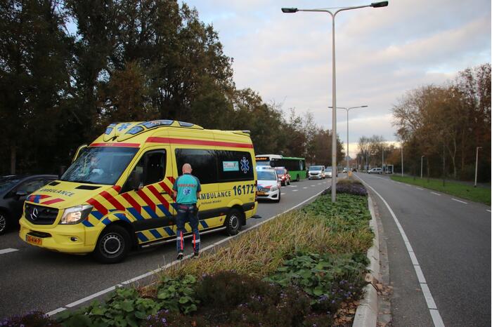 Veel schade bij aanrijding tussen meerdere voertuigen