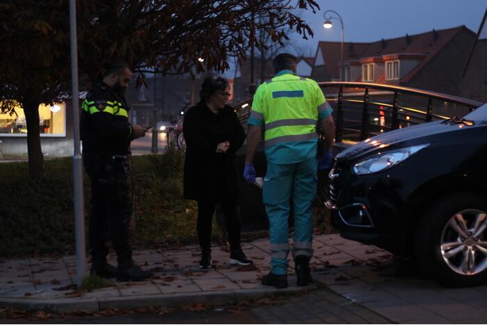 Aanrijding tussen voetganger en personenauto