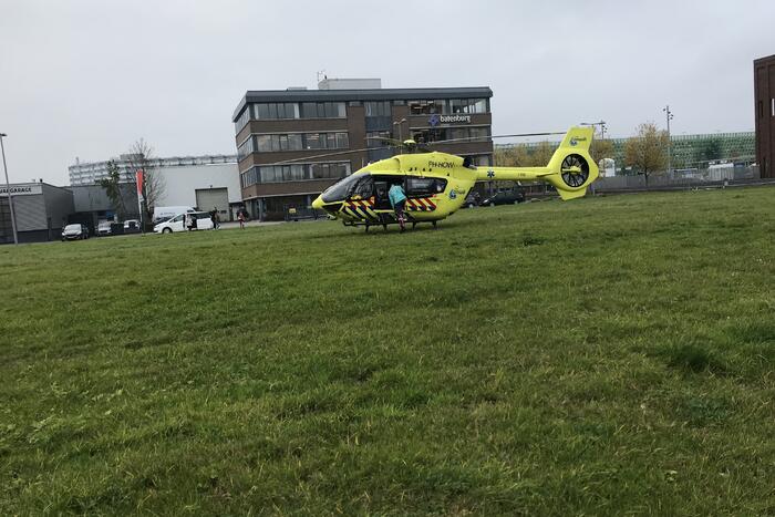 Coronapatiënt overgeplaatst met coronaheli