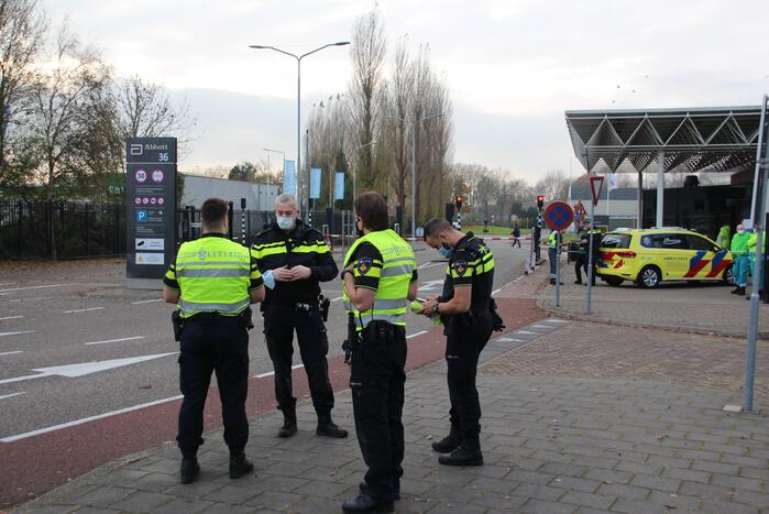 Brand bij farmaceutisch bedrijf Abbott