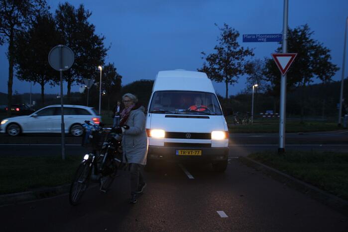 Schade na aanrijding tussen meerdere voertuigen