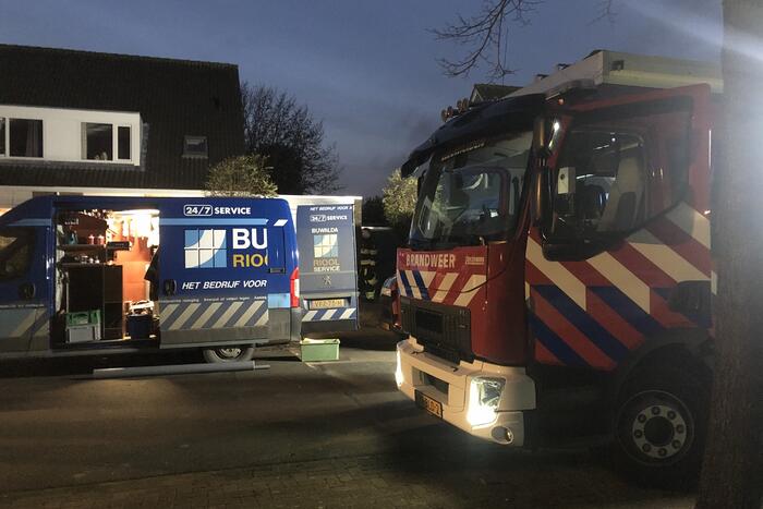 Gaslekkage ontstaan door werkzaamheden