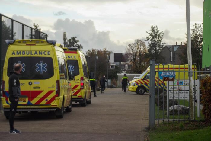 Traumahelikopter ingezet voor incident Ichthus College