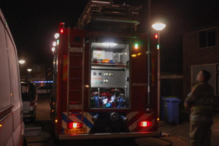 Veel rook bij brand in schuur