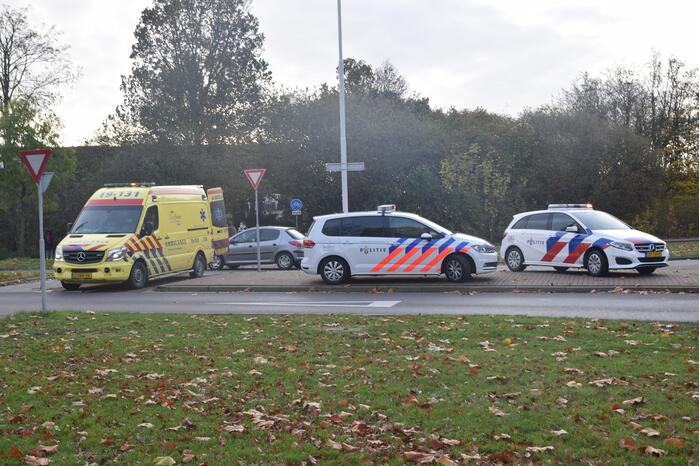 Fietser gewond na aanrijding met auto
