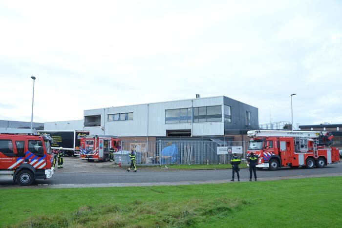 Brand in loods van Meubelhal