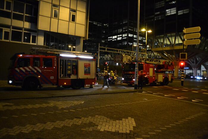 Woningen ontruimd na brandmelding