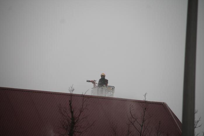 Sporthal Optisport De Schelft verwoest door brand