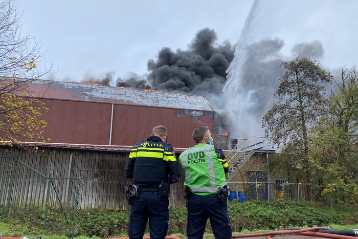 Sporthal Optisport De Schelft verwoest door brand