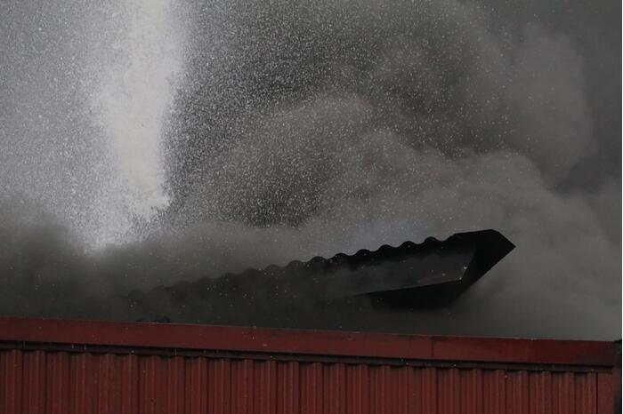 Sporthal Optisport De Schelft verwoest door brand