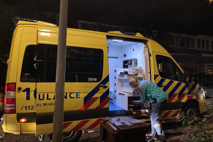 Traumahelikopter landt voor incident in woning