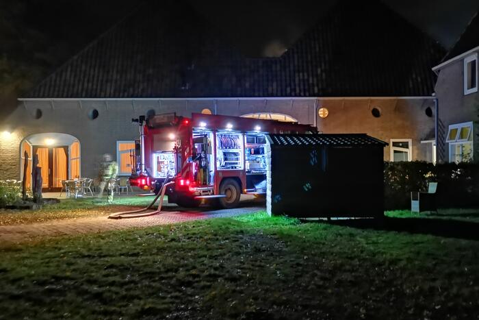 Matras in brand in zorginstelling De Hoge Born
