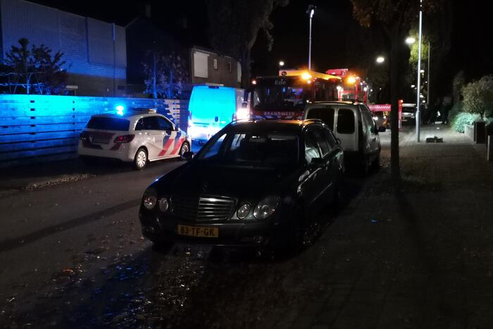 Brand in schoorsteen van woning