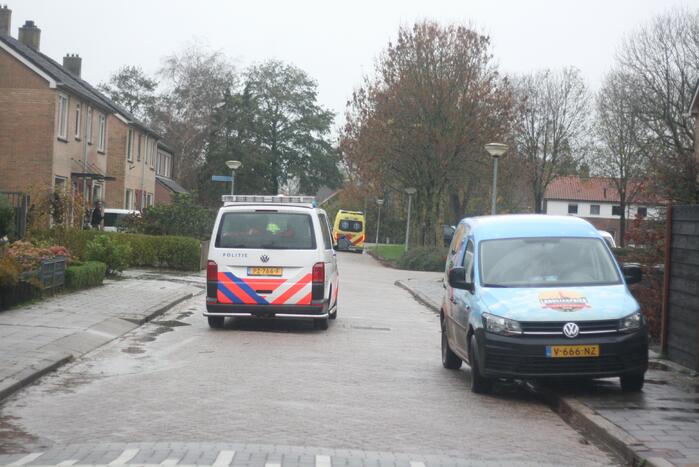 Man overleden bij explosie in schuur