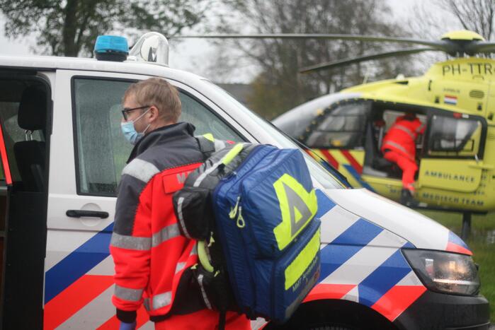 Man overleden bij explosie in schuur