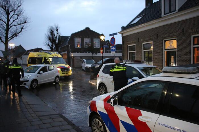 Fietser gewond na botsing met auto