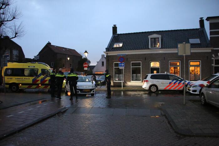 Fietser gewond na botsing met auto
