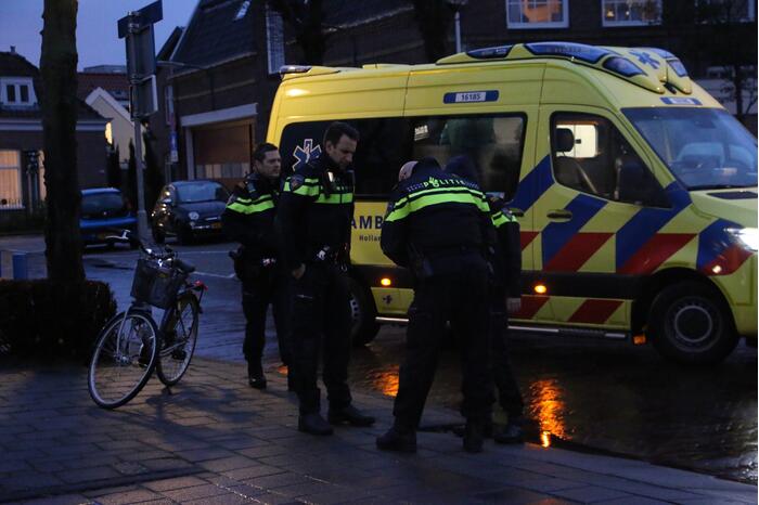 Fietser gewond na botsing met auto