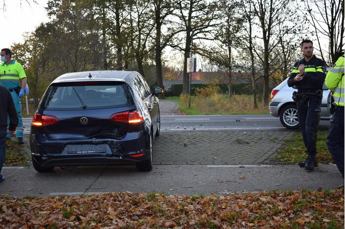 Veel schade bij kop-staart verkeersongeval