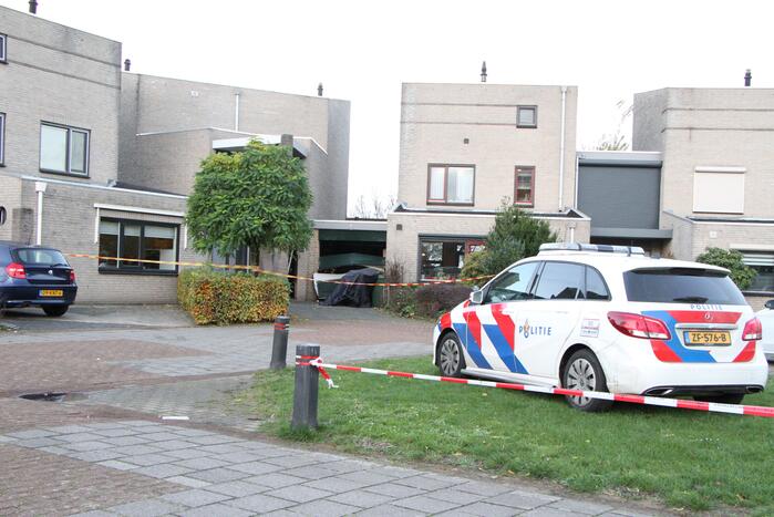 Enorme schade door ontplofte gasfles