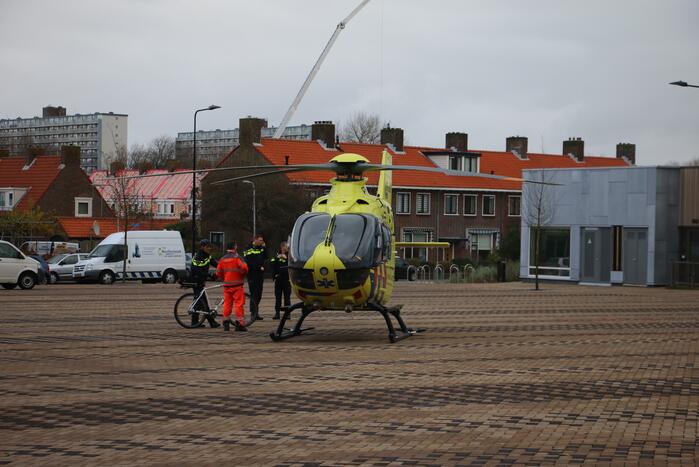 Traumahelikopter ingezet voor incident in woning